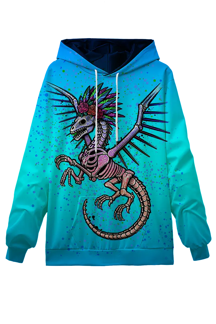 Mexican Bone Dragon Hoodie
