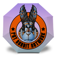 Fat Rabbit Network Logo Umbrella
