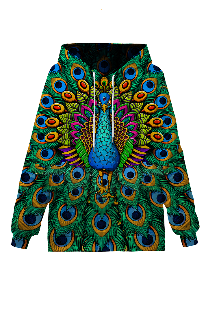 Peacock hoodie