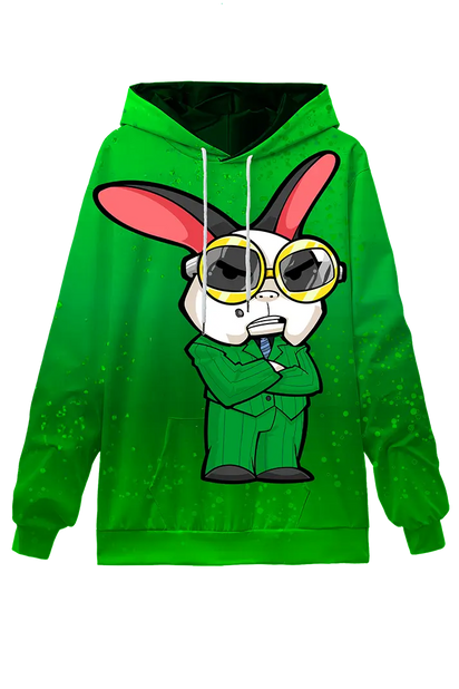 Spaz The Rabbit, Some Bunny is Angry Hoodie
