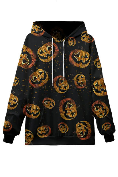 Jack O lantern Halloween Hoodie