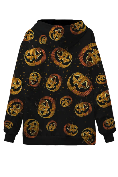 Jack O lantern Halloween Hoodie