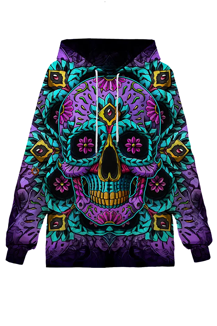 Sugar Skull Mexican Mandala Hoodie