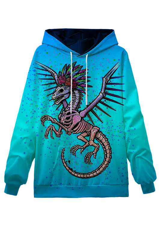 Mexican Bone Dragon Hoodie