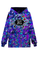 Don't Be A Salty Bitch, USA American Flag Maryland Blue Crab Hoodie
