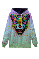 A Fat Rabbit Network branded Jaguar Color Hoodies