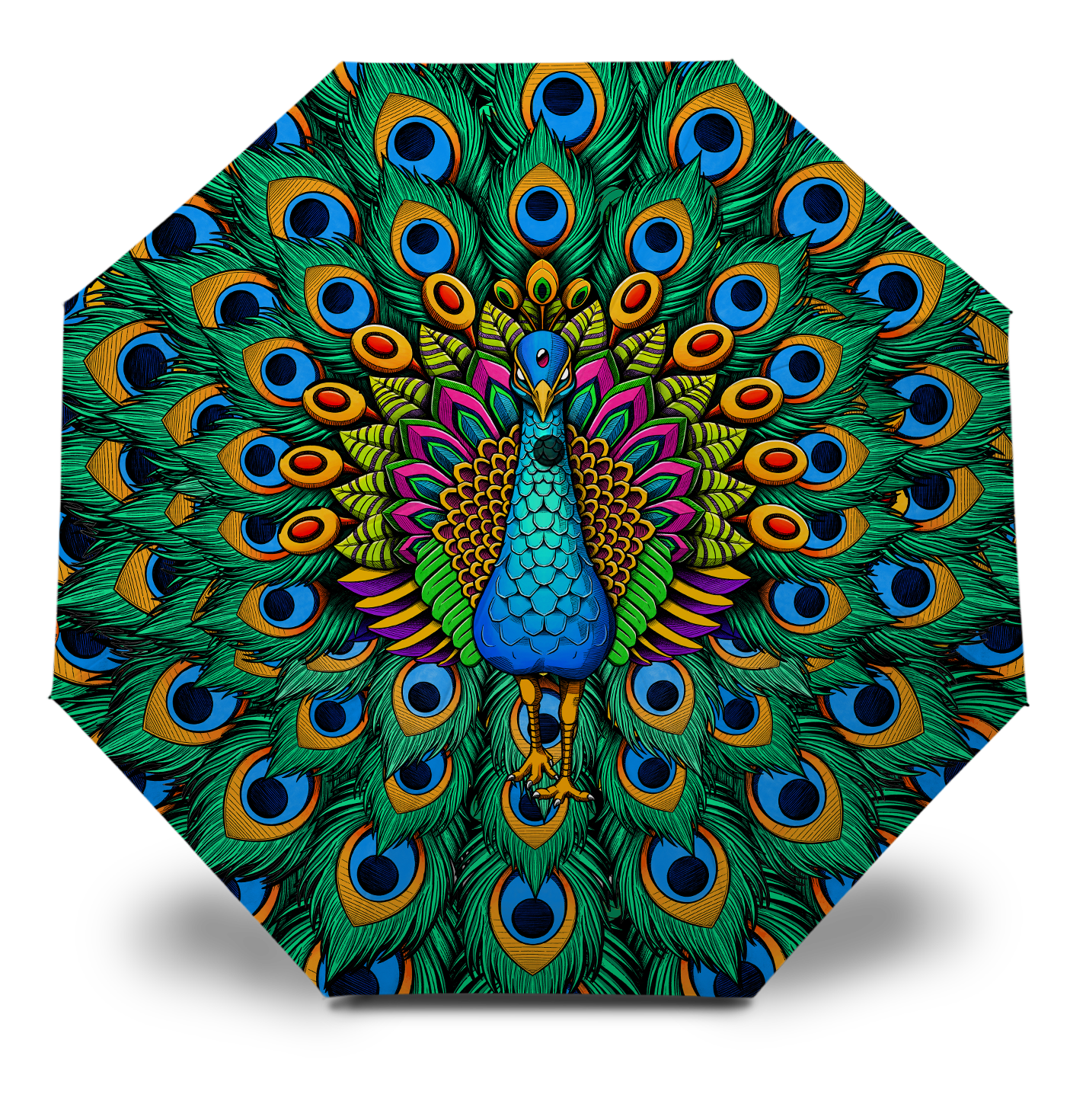 Peacock Umbrella