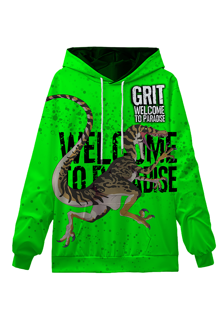 Grit: Velociraptor hoodie