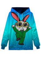 Spaz The Rabbit, Some Bunny is Fight Hoodie