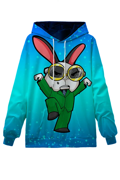 Spaz The Rabbit, Some Bunny is Fight Hoodie