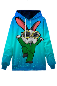 Spaz The Rabbit, Some Bunny is Fight Hoodie