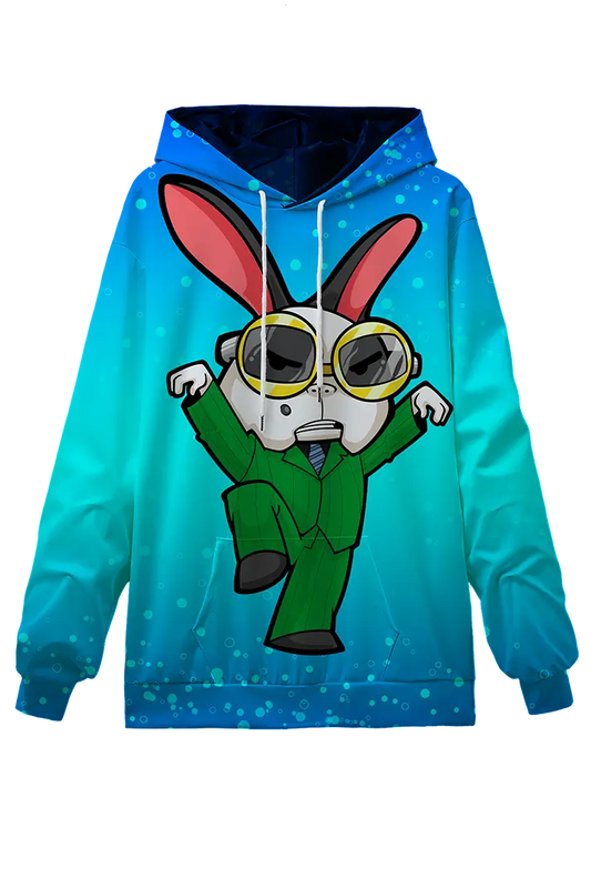 Spaz The Rabbit, Some Bunny is Fight Hoodie