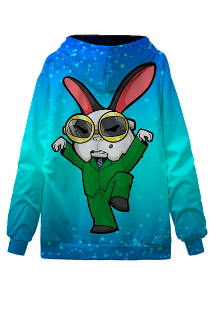 Spaz The Rabbit, Some Bunny is Fight Hoodie