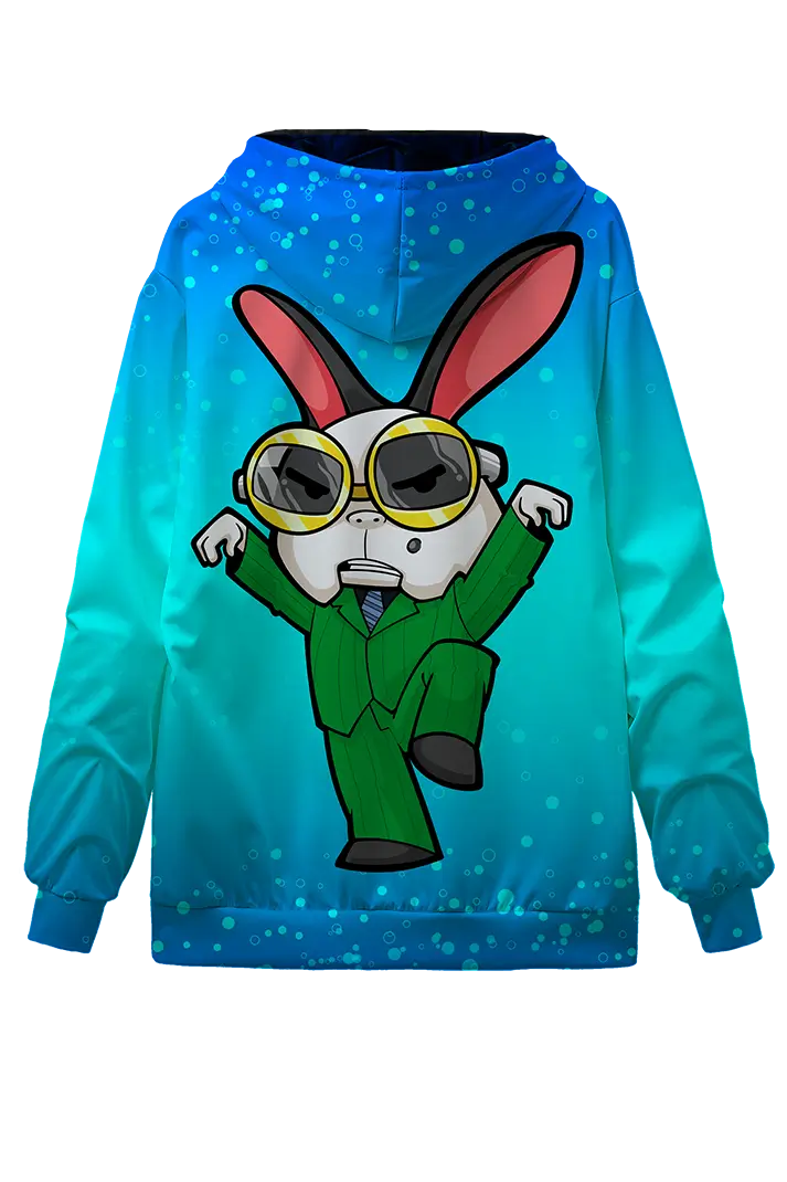 Spaz The Rabbit, Some Bunny is Fight Hoodie