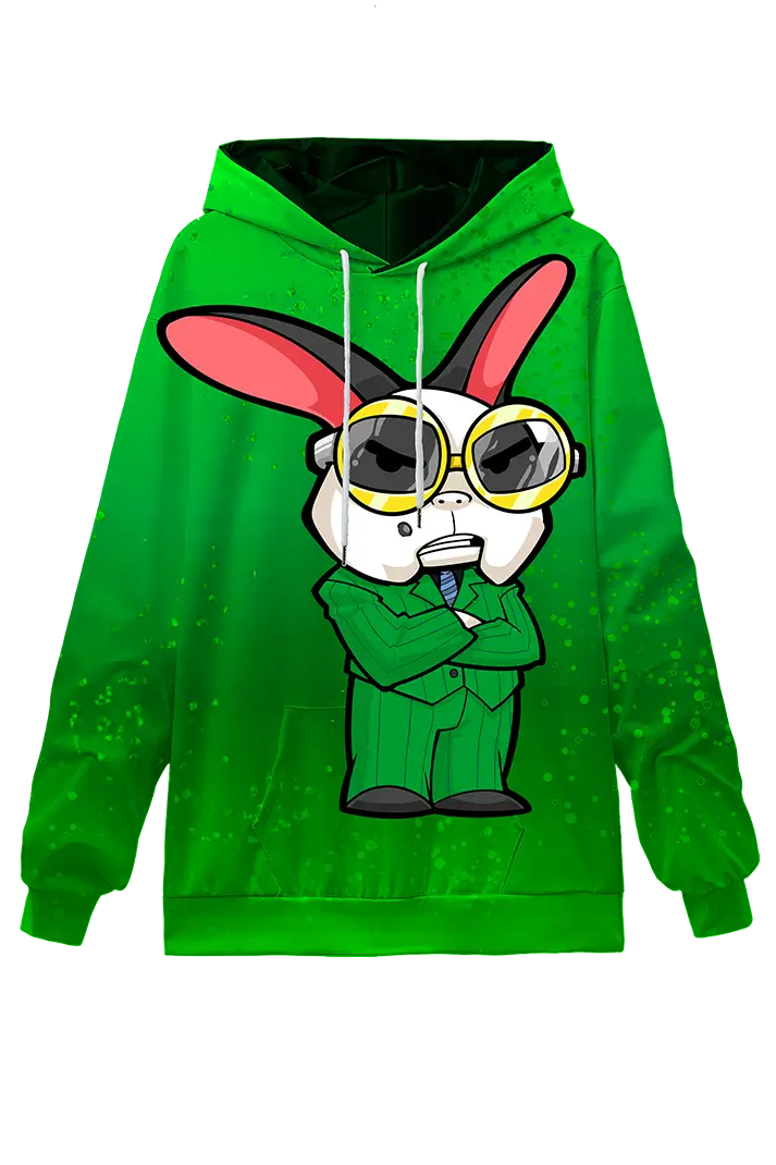 Spaz The Rabbit, Some Bunny is Angry Hoodie