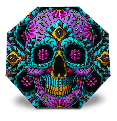 Mexican Sugar Skull Umbrella
