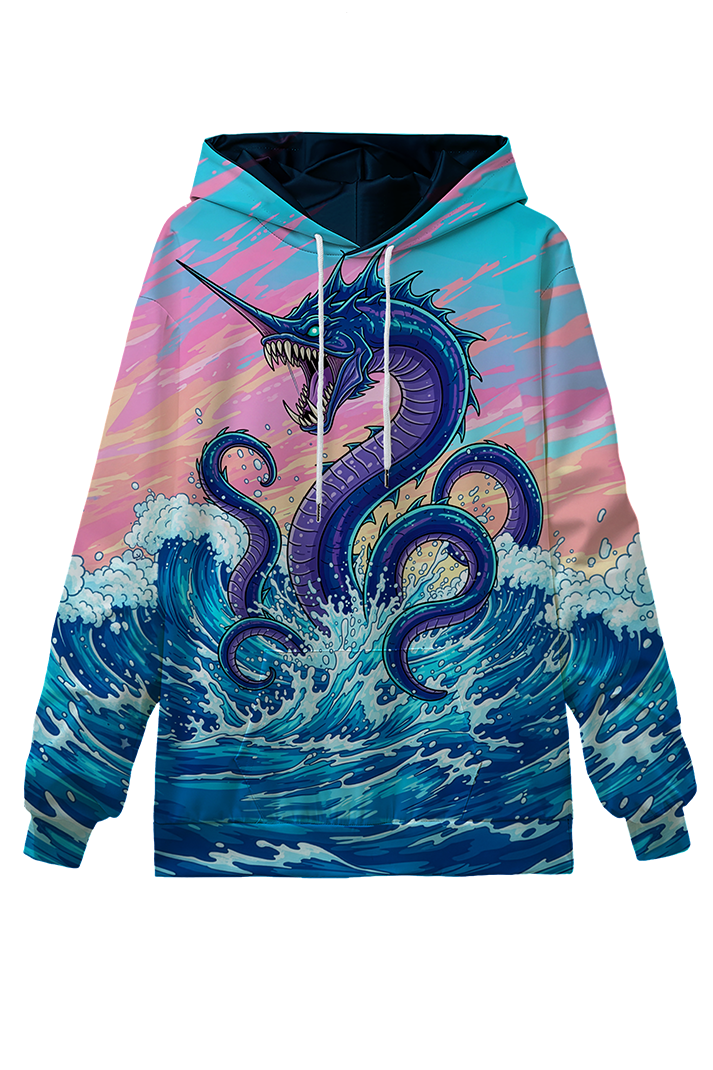 Kraken Rising - Deep Sea Monster Hoodie