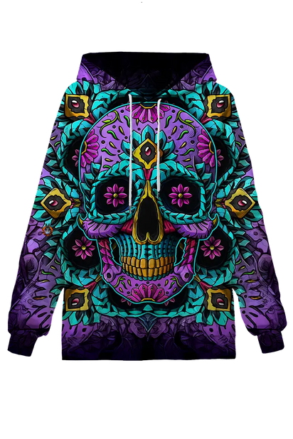 Sugar Skull Mexican Mandala Hoodie