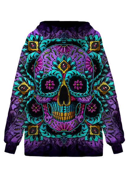 Sugar Skull Mexican Mandala Hoodie