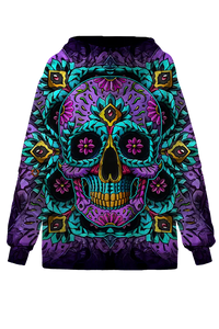 Sugar Skull Mexican Mandala Hoodie