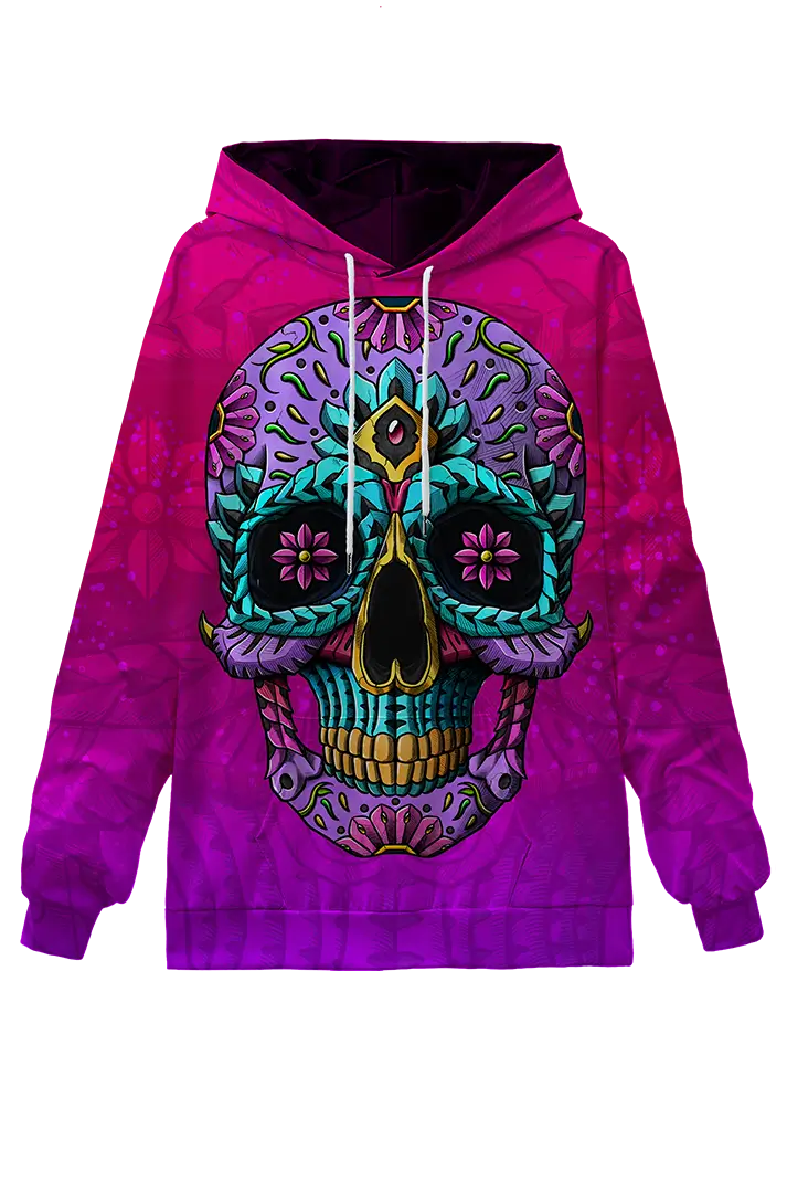 Día de los Muertos - Sugar Skull Hoodie
