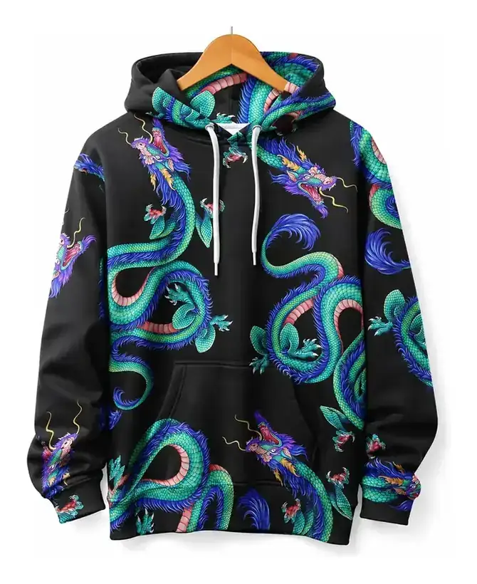 Dragon Scroll — Black