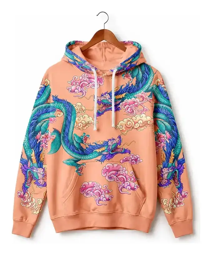 Dragon Scroll — Coral