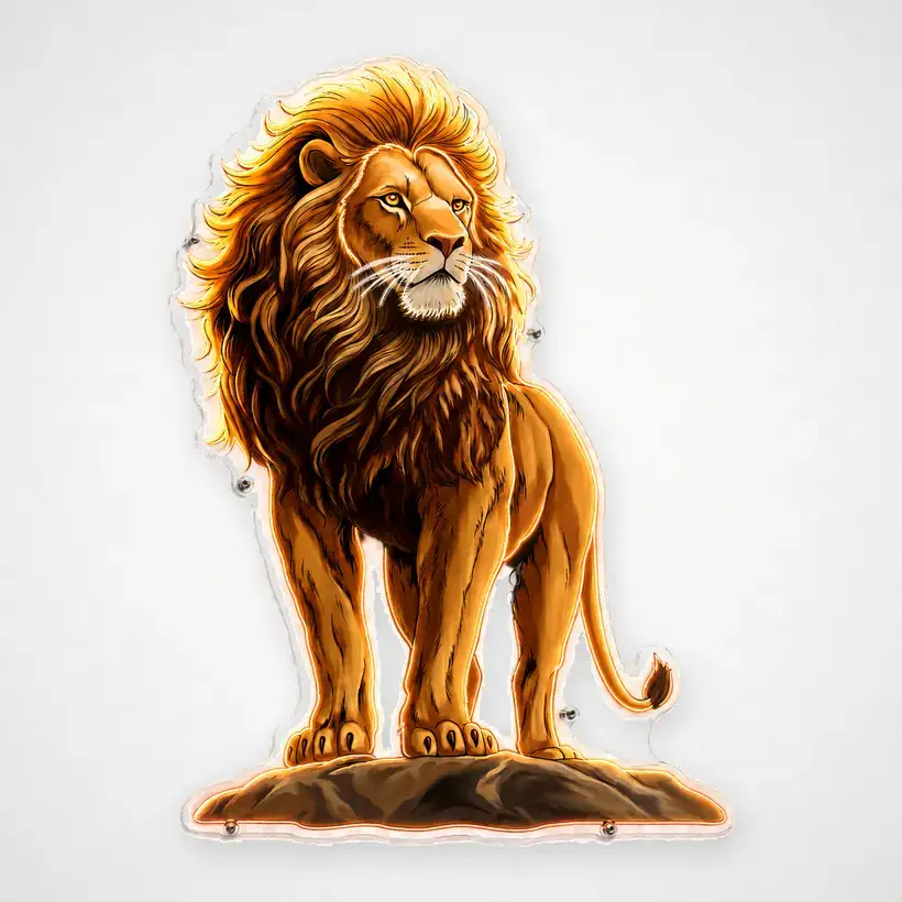 Lion unlit